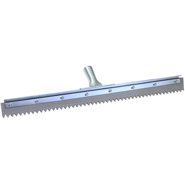 The Brush Man 24 in Floor Squeegee, 1/2 in Serrations, Non-Marking, 6PK FS24SE-1/2 - main
